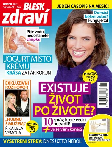 Obálka e-magazínu Blesk Zdraví 11/2022