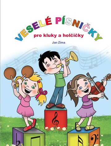 Obálka knihy Veselé písničky pro kluky a holčičky