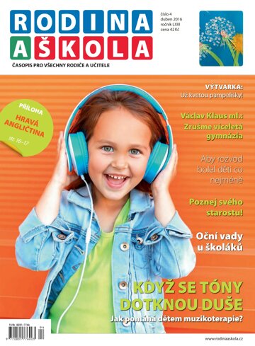 Obálka e-magazínu Rodina a škola 4/2016
