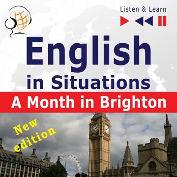 Obálka audioknihy English in Situations: A Month in Brighton New Edition B1
