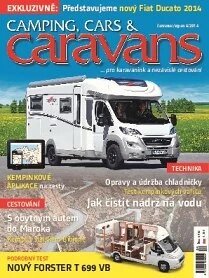Obálka e-magazínu Camping, Cars & Caravans 4/2014