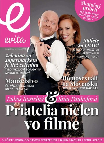 Obálka e-magazínu EVITA magazín 11/2016