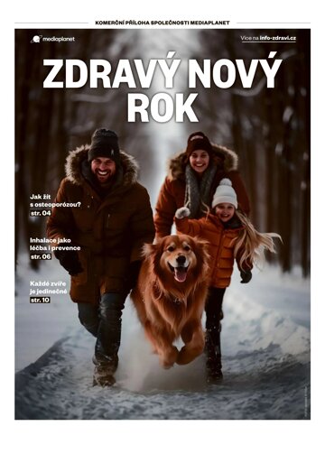 Obálka e-magazínu Příloha Zdravý nový rok - Morava