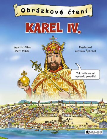 Obálka knihy Obrázkové čtení - Karel IV.
