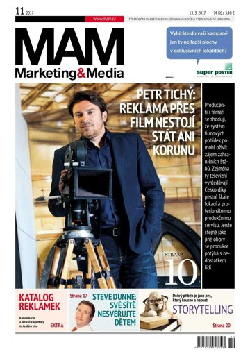 Obálka e-magazínu Marketing & Media 11 - 13.3.2017