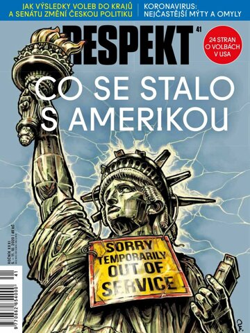 Obálka e-magazínu Respekt 41/2020