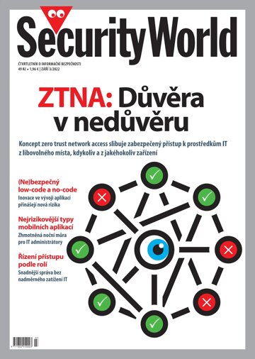 Obálka e-magazínu Security World 3/2022