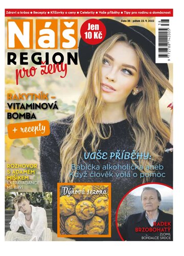 Obálka e-magazínu Náš Region pro ženy 38/2022