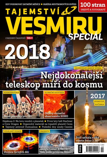 Obálka e-magazínu Tajemství vesmíru SPECIÁL zima 2018