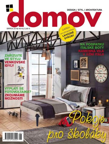 Obálka e-magazínu Domov 8/2018