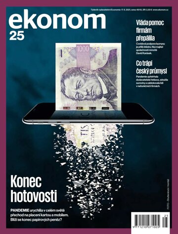 Obálka e-magazínu Ekonom 25 - 17.6.2021