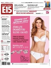 Obálka e-magazínu E15 4.9.2013