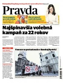 Obálka e-magazínu Pravda 9.2.2012