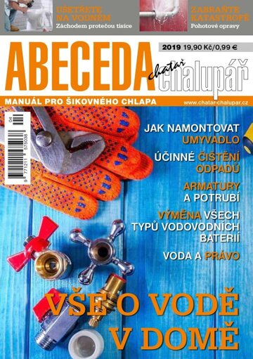 Obálka e-magazínu Abeceda - voda v domě 4-2019