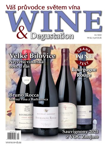 Obálka e-magazínu Wine and Degustation 10/2022
