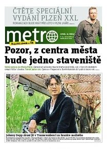 Obálka e-magazínu METRO XXL Plzeň 16.4.2014