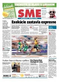 Obálka e-magazínu SME 8.8.2012
