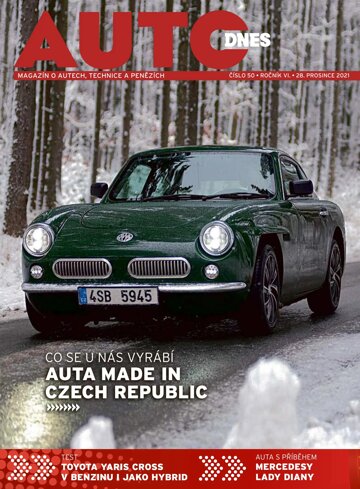 Obálka e-magazínu Auto DNES 28.12.2021