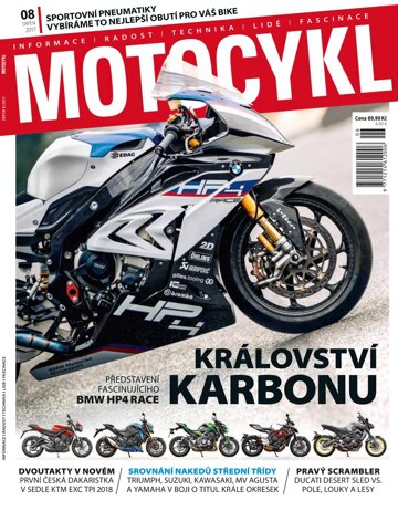 Obálka e-magazínu Motocykl 8/2017