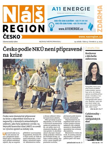 Obálka e-magazínu Náš Region - Česko 15/2024