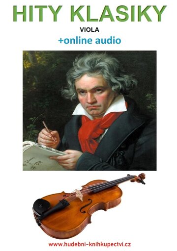 Obálka knihy Hity klasiky - Viola (+online audio)