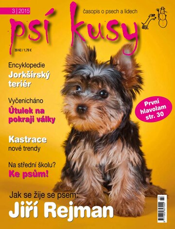 Obálka e-magazínu Psí kusy 3/2015