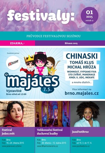 Obálka e-magazínu Festivaly 1/2015