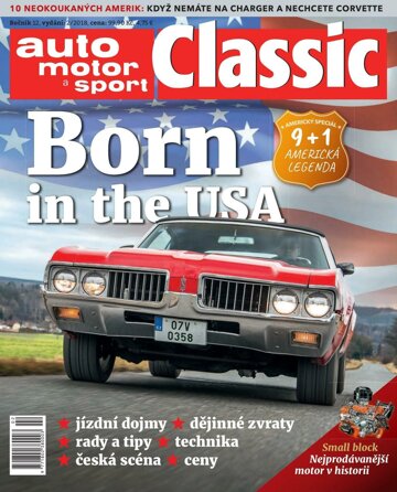 Obálka e-magazínu Auto motor a sport Classic 2/2018