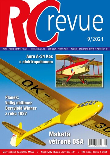 Obálka e-magazínu RC revue 9/2021
