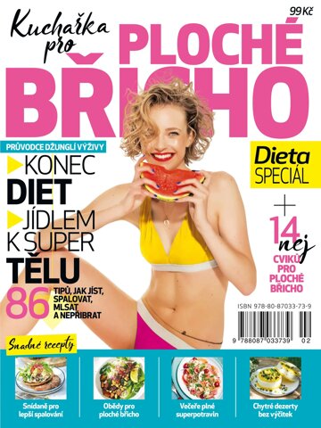Obálka e-magazínu Kuchařka pro ploché břicho