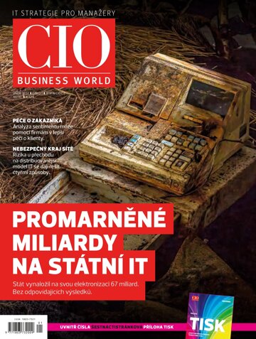 Obálka e-magazínu CIO Business World 1/2022