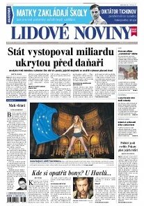 Obálka e-magazínu Lidové noviny 25.11.2014