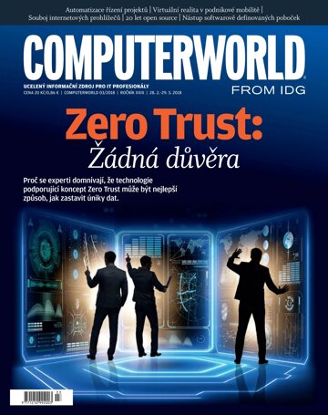 Obálka e-magazínu Computerworld 3/2018