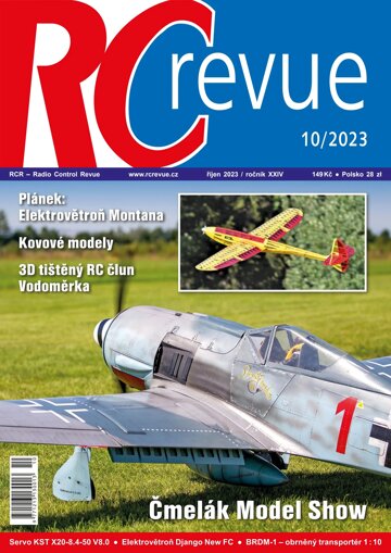 Obálka e-magazínu RC revue 10/2023