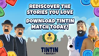Snímek obrazovky aplikace Tintin Match: Solve puzzles