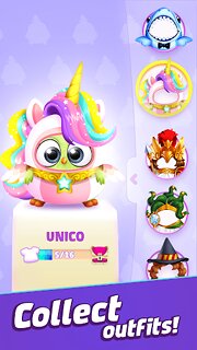 Snímek obrazovky aplikace Angry Birds Match 3
