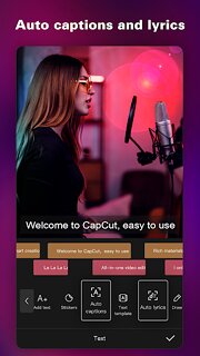 Snímek obrazovky aplikace CapCut - Video Editor