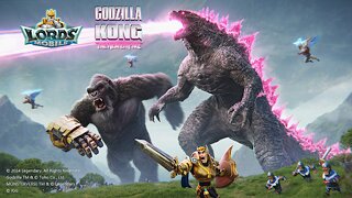 Snímek obrazovky aplikace Lords Mobile Godzilla Kong War