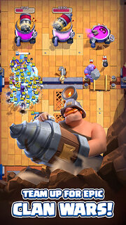 Snímek obrazovky aplikace Clash Royale