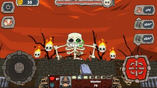 Snímek obrazovky aplikace Demon Blast - 2.5d game offline retro fps