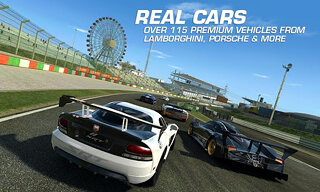 Snímek obrazovky aplikace Real Racing 3