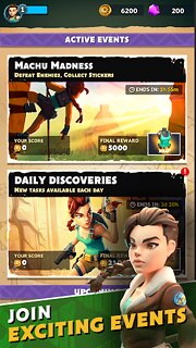 Snímek obrazovky aplikace Tomb Raider Reloaded