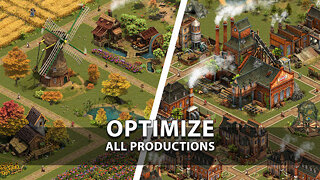 Snímek obrazovky aplikace Forge of Empires: Build a City