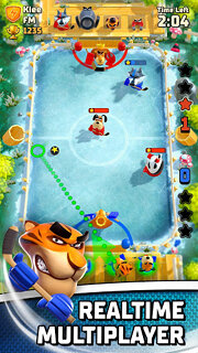 Snímek obrazovky aplikace Rumble Hockey
