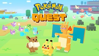 Snímek obrazovky aplikace Pokémon Quest