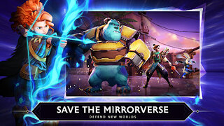 Snímek obrazovky aplikace Disney Mirrorverse
