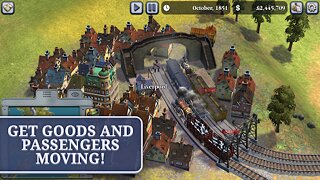 Snímek obrazovky aplikace Sid Meier's Railroads!