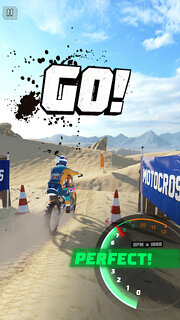 Snímek obrazovky aplikace Dirt Bike Unchained: MX Racing