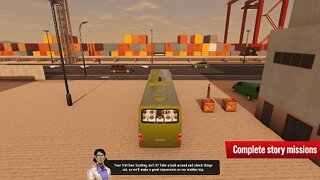 Snímek obrazovky aplikace Bus Simulator City Ride Lite
