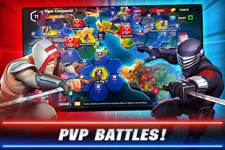 Snímek obrazovky aplikace G.I. Joe: RTS War Strategy Simulator -  PVP Battle